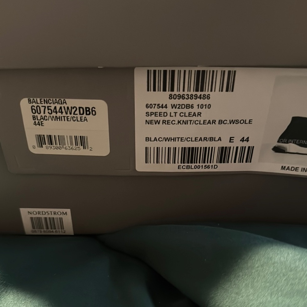 Balenciaga Speed LT Clear Sneakers
